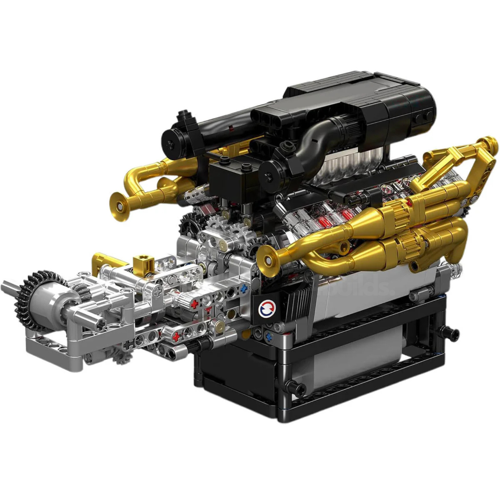 Naturally Aspirated V12 British Engine - MOC Building Kit - 976 Pcs