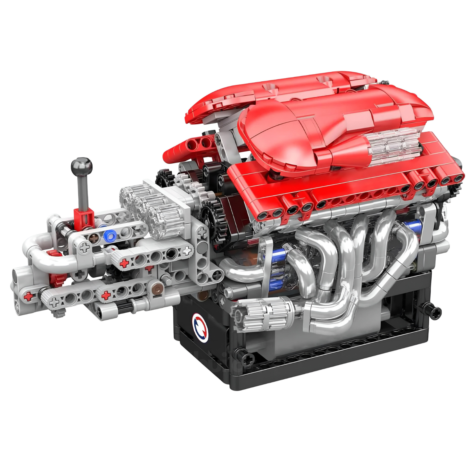 Naturally Aspirated V12 Italian Engine - MOC Building Kit - 864 Pcs