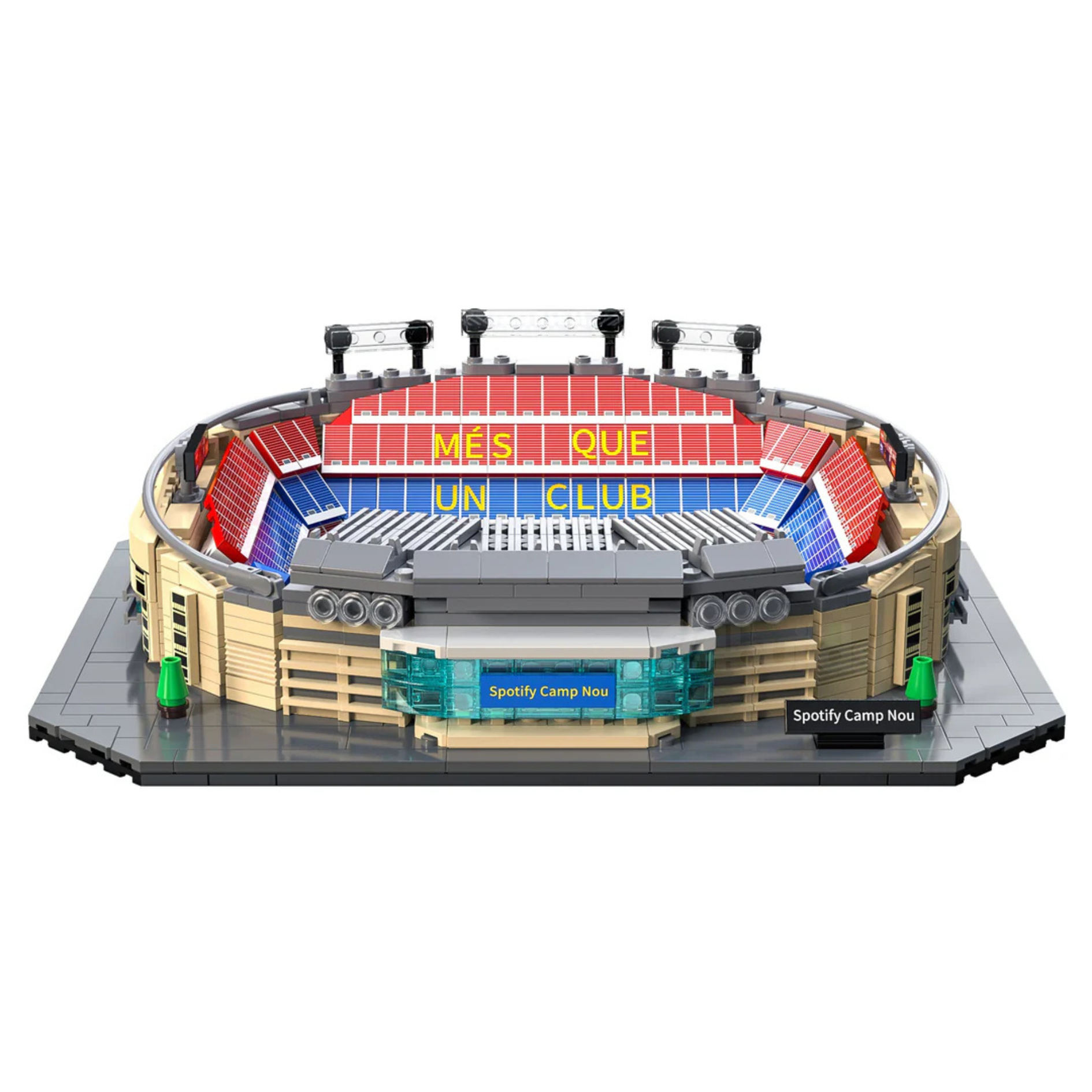 FC Barcelona Spotify Camp Nou - MOC Building Kit - 728 Pcs