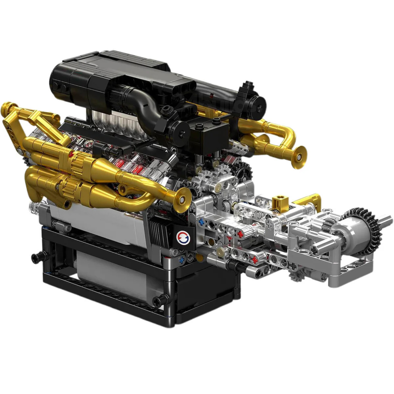 Naturally Aspirated V12 British Engine - MOC Building Kit - 976 Pcs