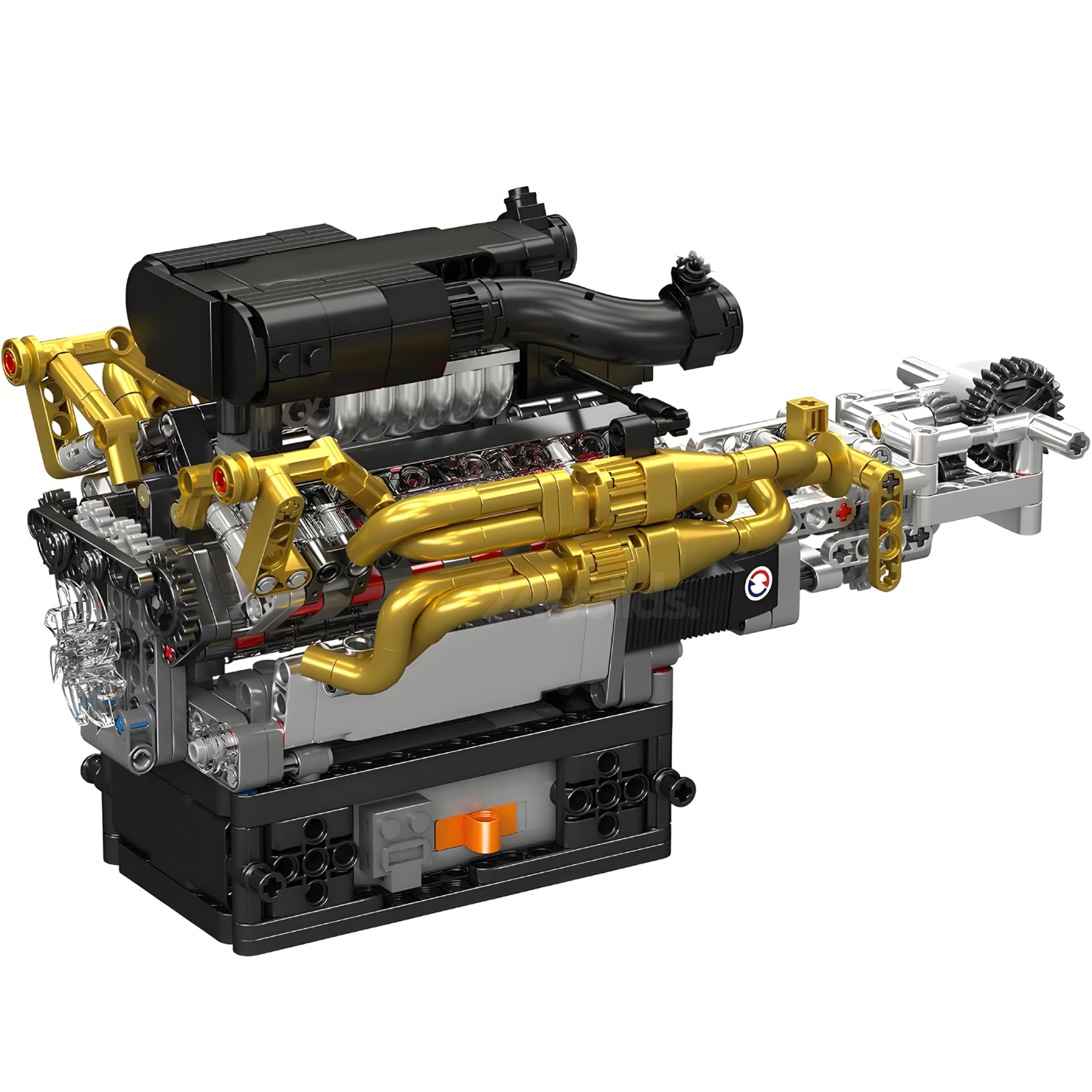 Naturally Aspirated V12 British Engine - MOC Building Kit - 976 Pcs