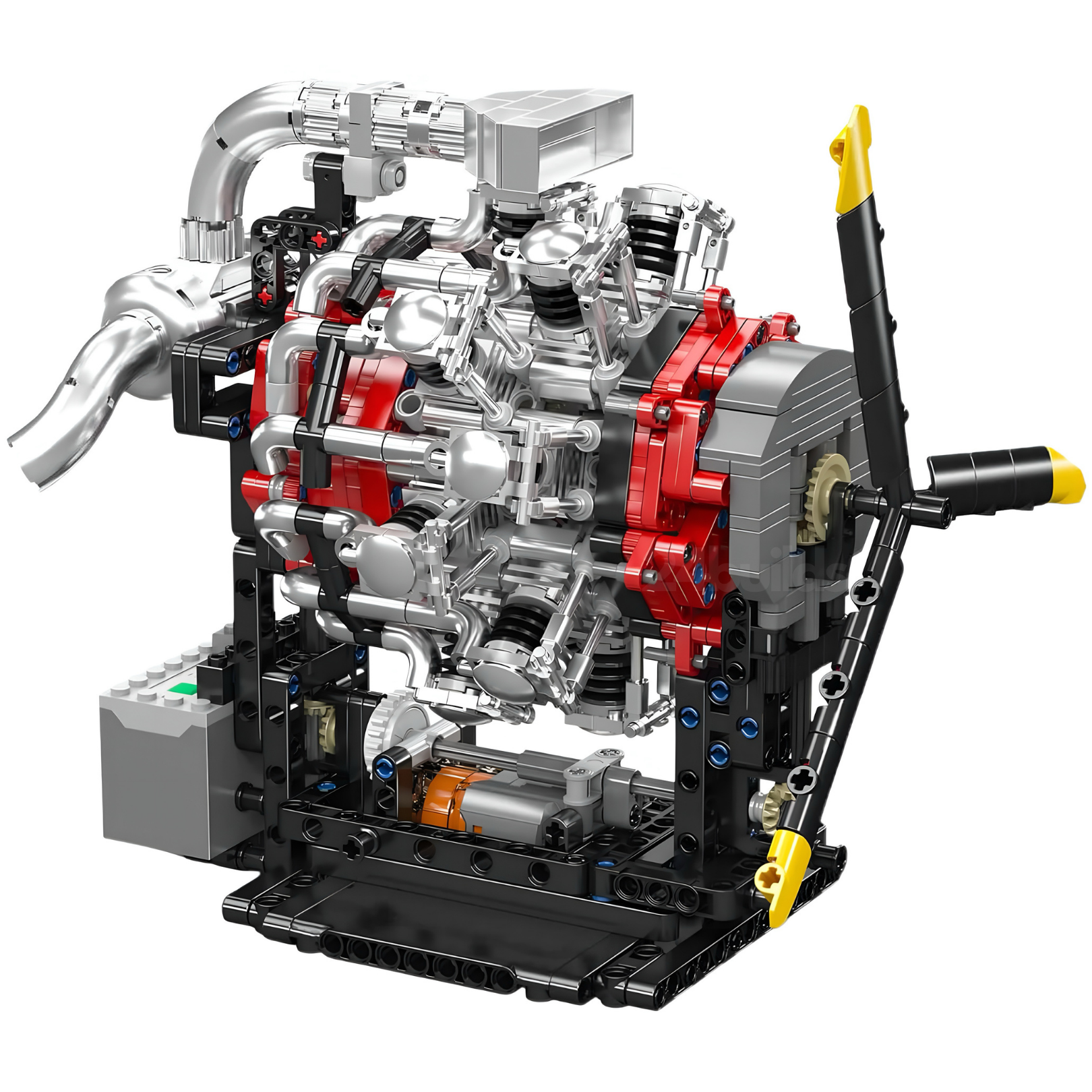 Motorized Radial Aircraft Engine - MOC Building Kit - 1146 Pcs