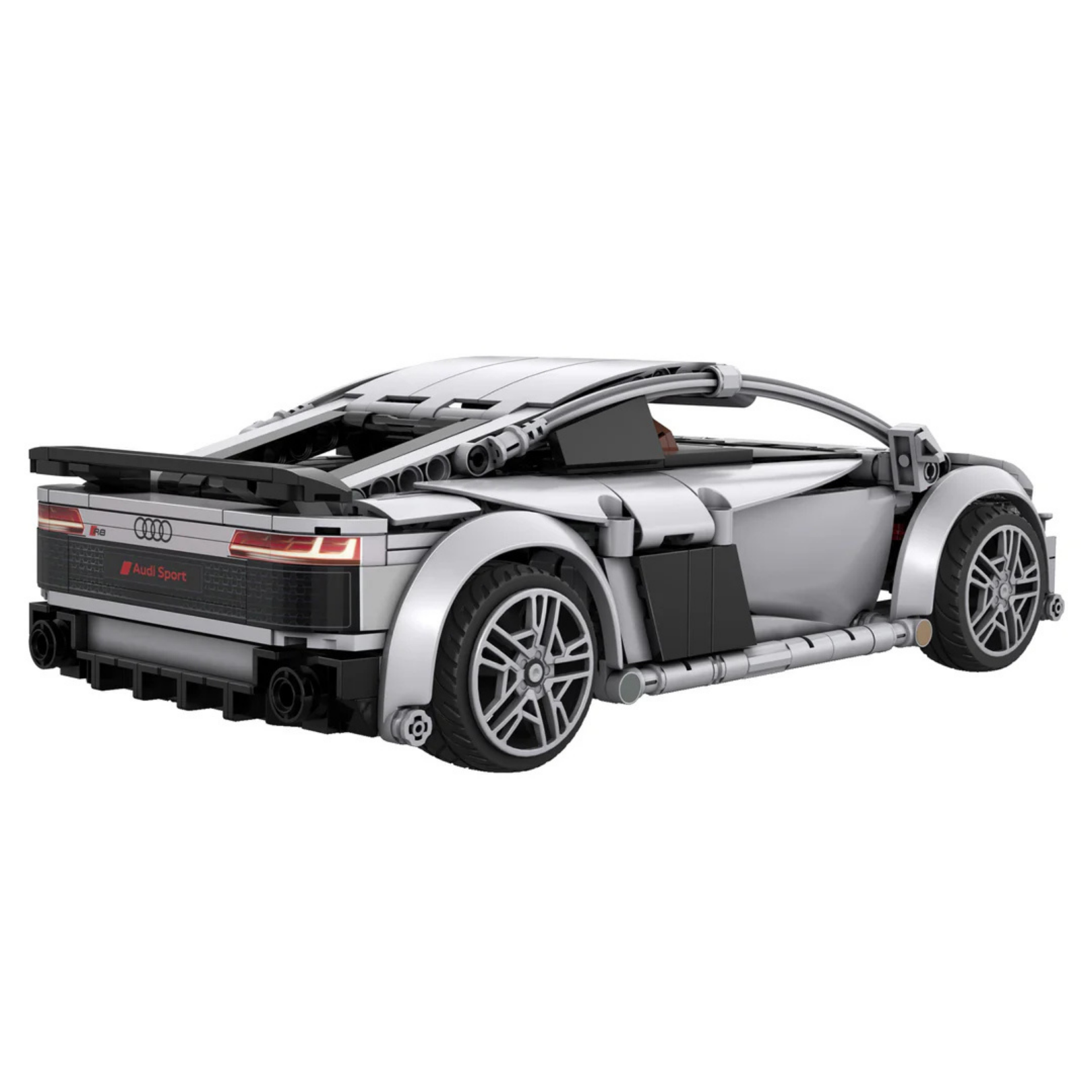 Remote-Controlled Audi R8 Coupe Model Kit | 538 Pieces