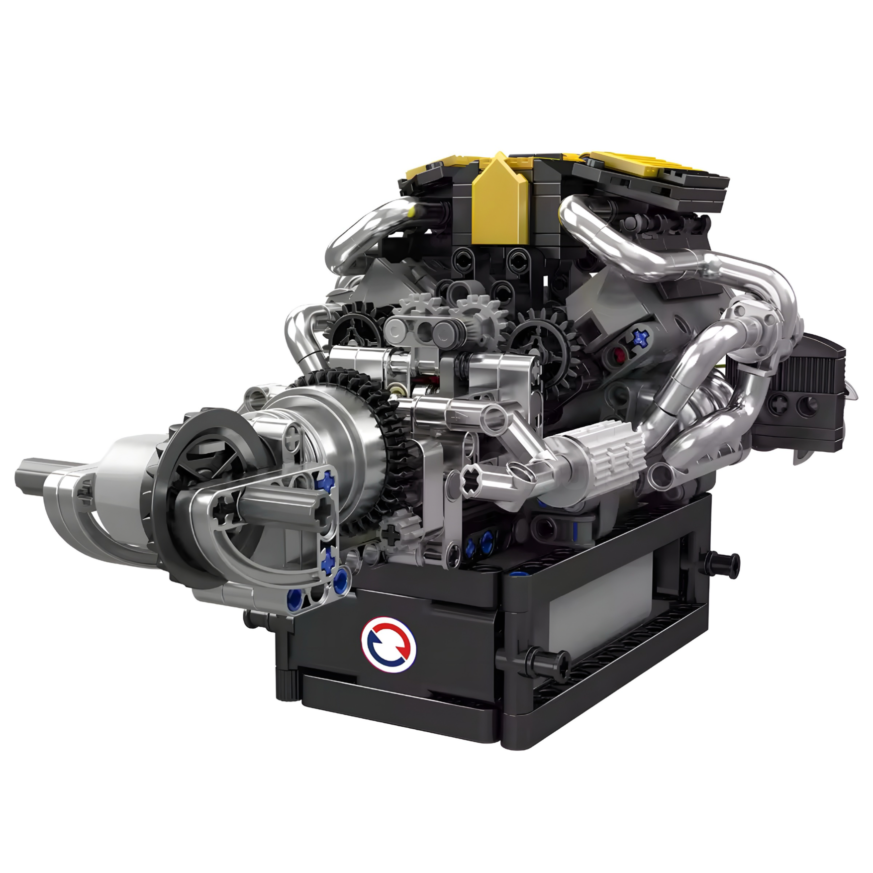 762-Piece Motorized V8 Performance Engine Model