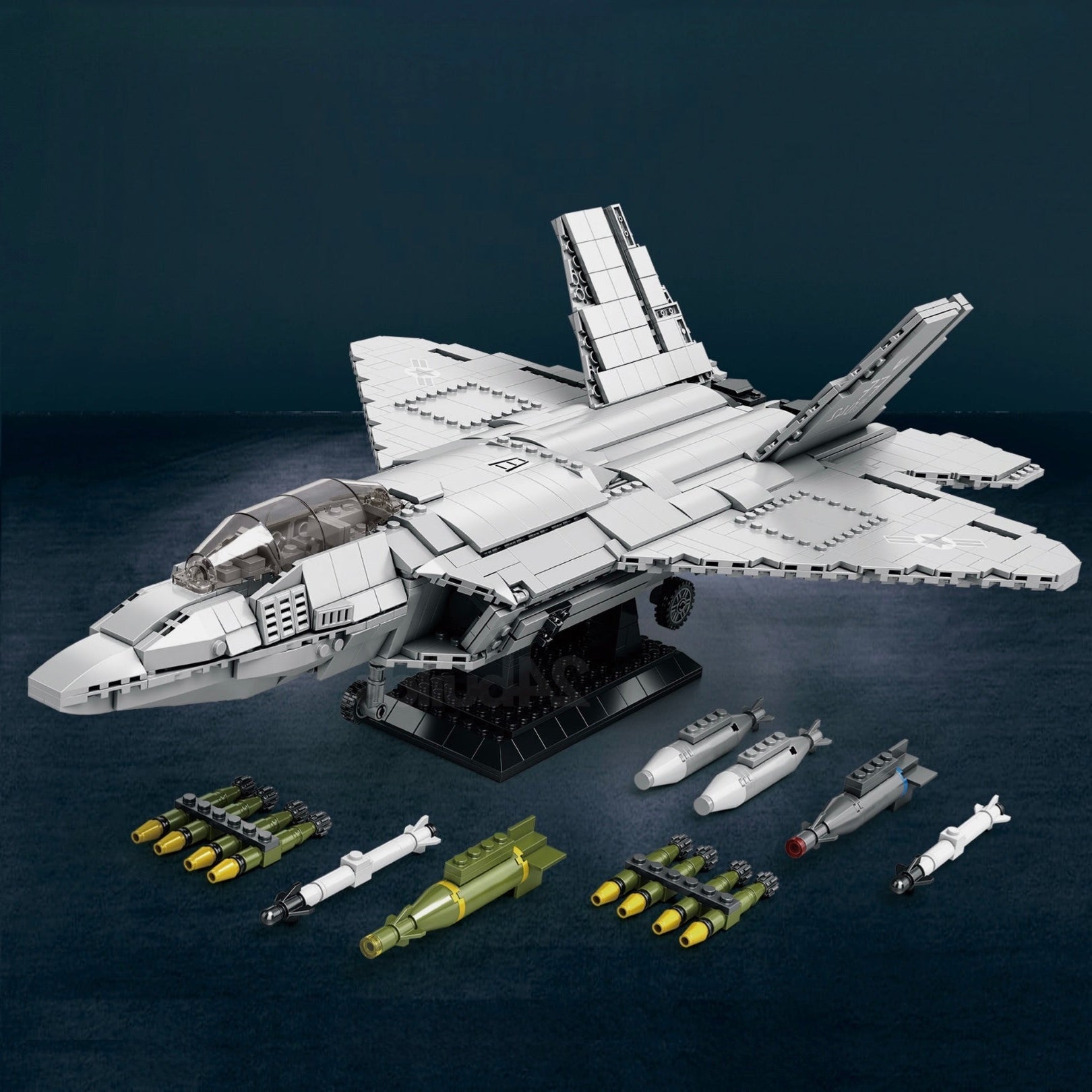 F-22 Raptor Model Kit | 1836 Pieces