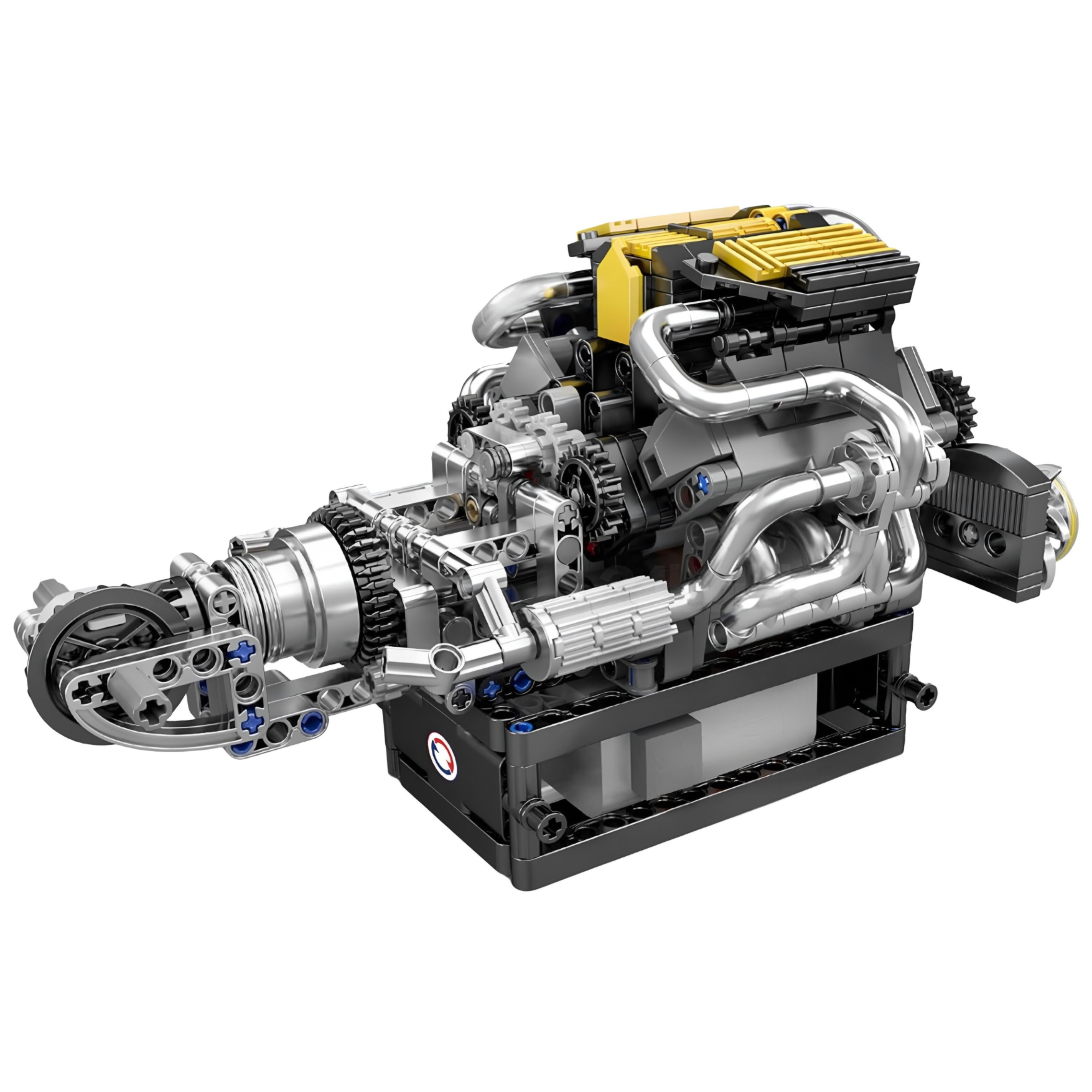 762-Piece Motorized V8 Performance Engine Model