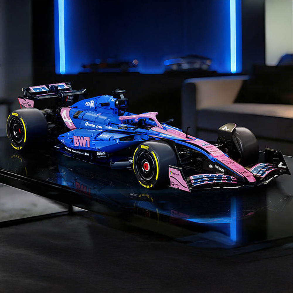 BWT Alpine Formula One Team Car Model - 2172 Pieces