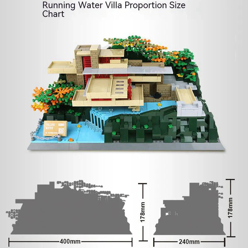 Fallingwater Villa | 1218pcs