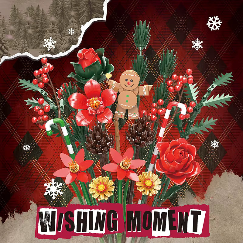 Gingerbread Holiday Bouquet | 865pcs