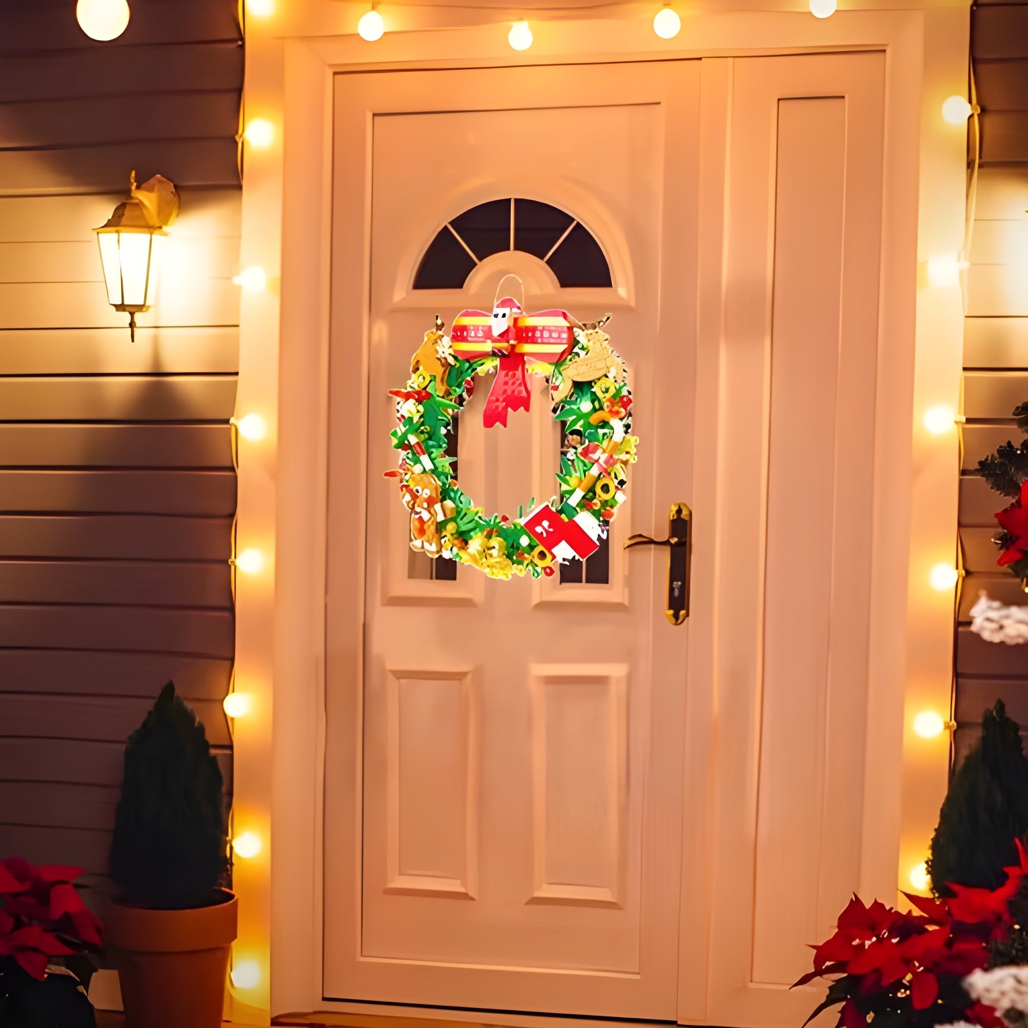 Festive Christmas Wreath