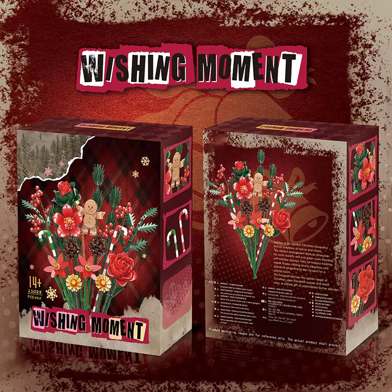 Gingerbread Holiday Bouquet | 865pcs