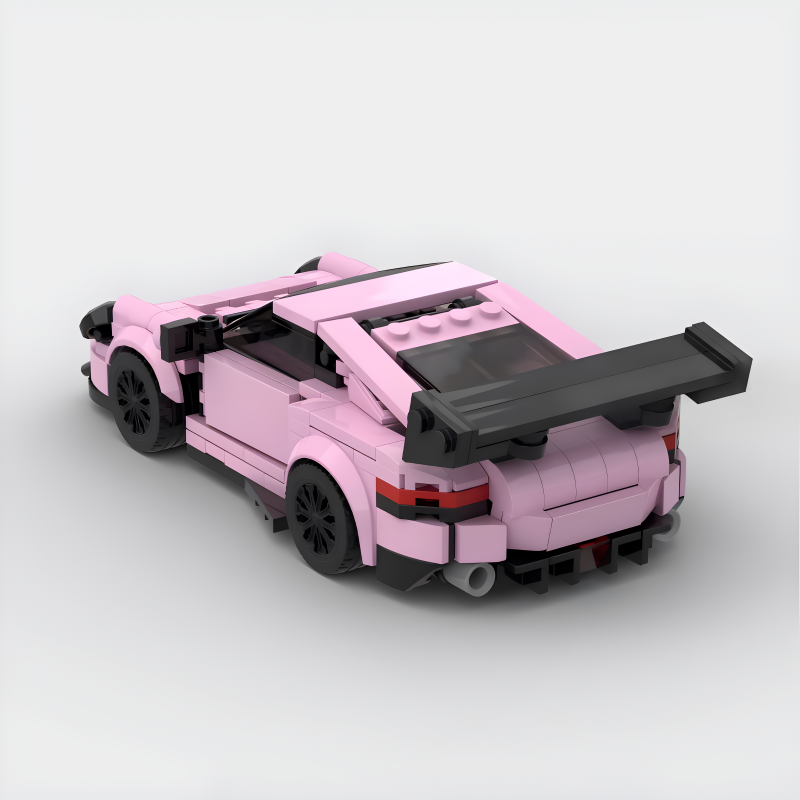 Porsche GT3 RS Pink Edition - MOC Building Kit