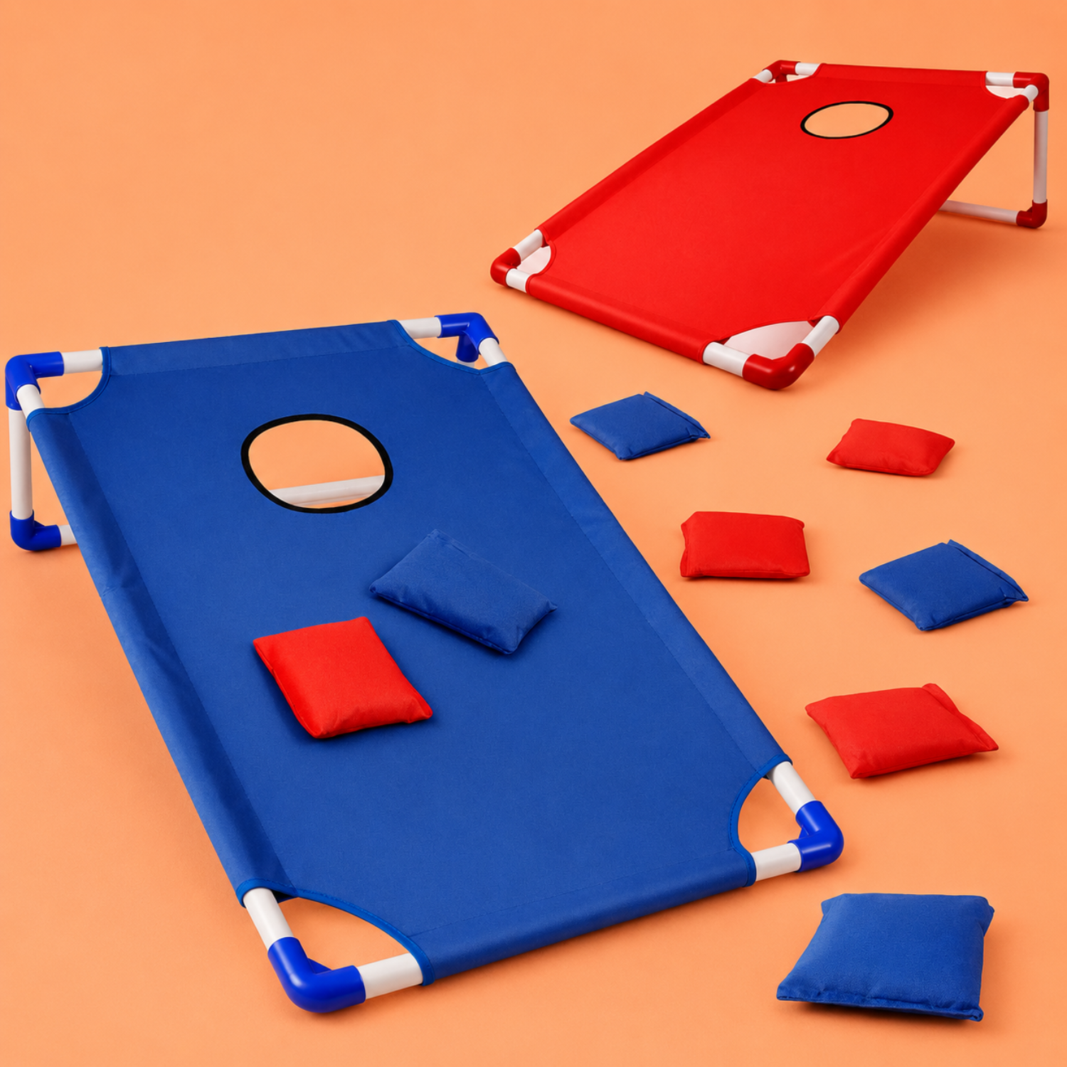 Foldable Cornhole Game – Portable Outdoor Bean Bag Toss Game for Kids & Families