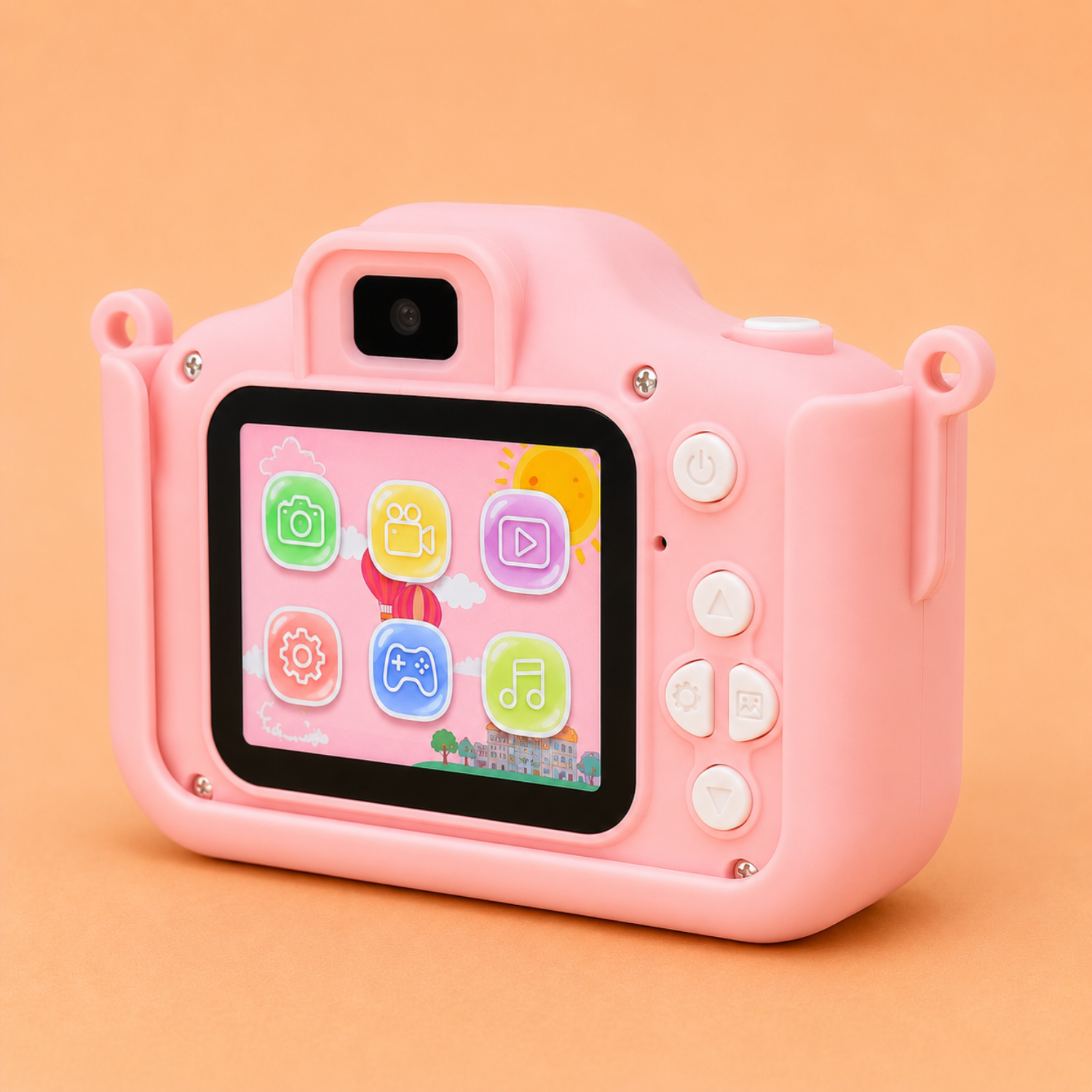 Kids Digital Camera Toy – HD Photo & Video Camera with 32GB SD Card – Durable Child-Friendly Camcorder – Creative Screen-Free Educational Gift for Ages 3+