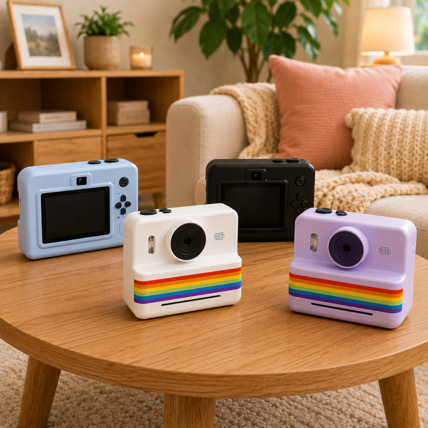 Kids Instant Print Camera with HD Video & Thermal Printer