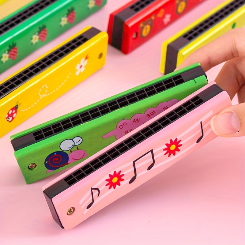 Make Music Magical with the Colorful 16-Hole Harmonica – A Fun & Easy Musical Toy for Kids and Beginners