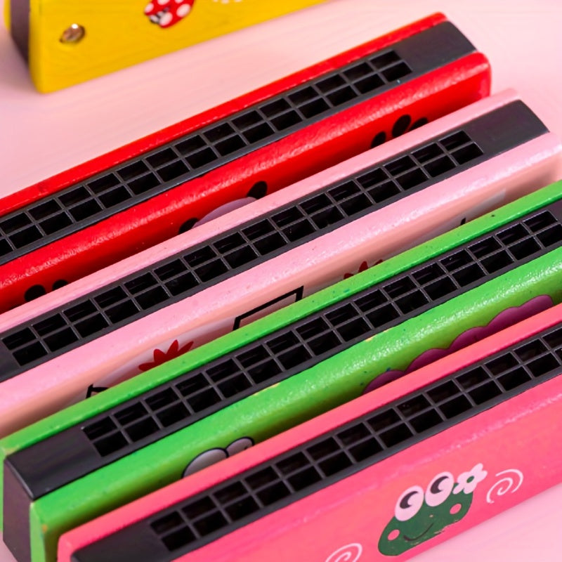 Make Music Magical with the Colorful 16-Hole Harmonica – A Fun & Easy Musical Toy for Kids and Beginners