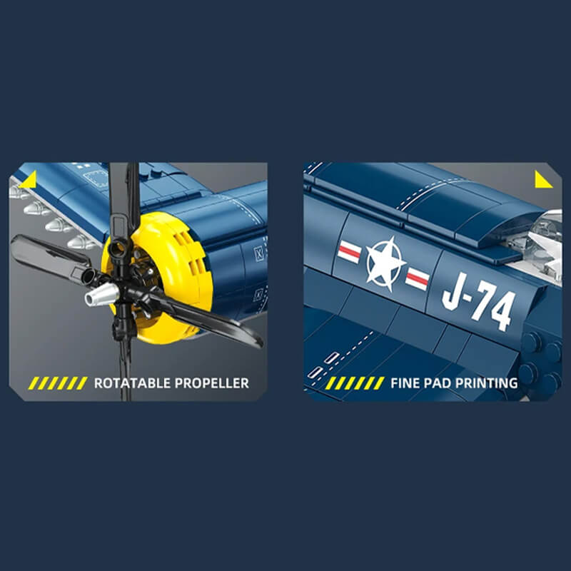 Vought F4U Corsair Model Kit - 766 Pieces
