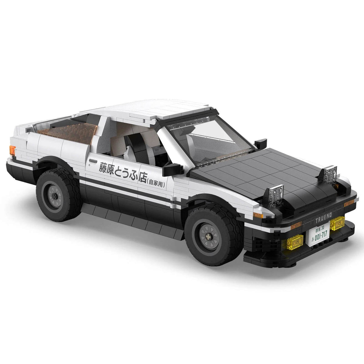 Remote-Controlled Initial D AE86 - 1233 Pieces