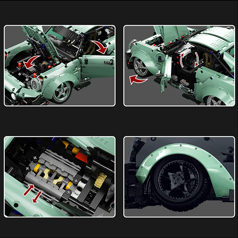 Exclusive Stanced German Coupe - 2434 Pieces