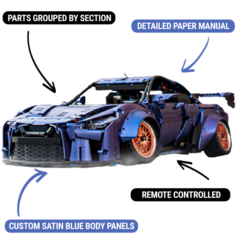 Exclusive Stanced R35 Godzilla Model - 2389 Pieces