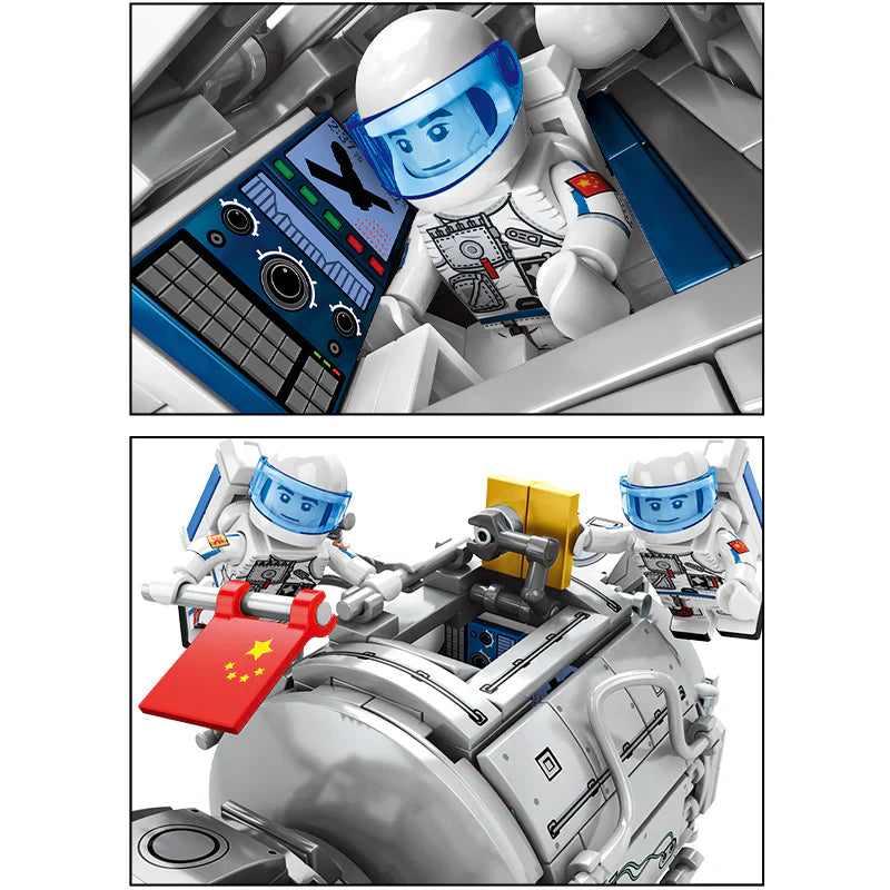 Shenzhou 7 Spacecraft Model Kit | 804 Pieces
