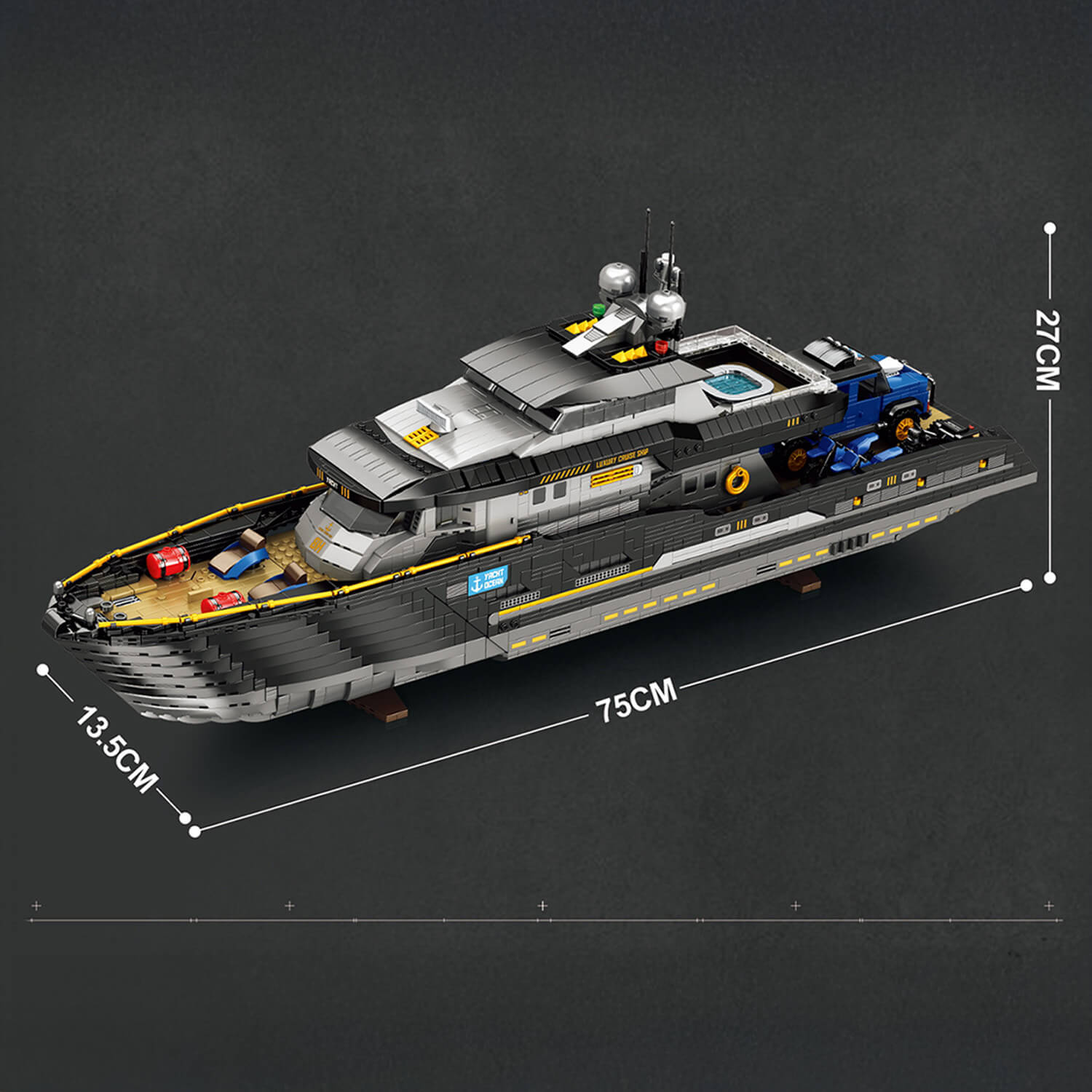 Ultimate Superyacht Building Set - 4420 Pieces