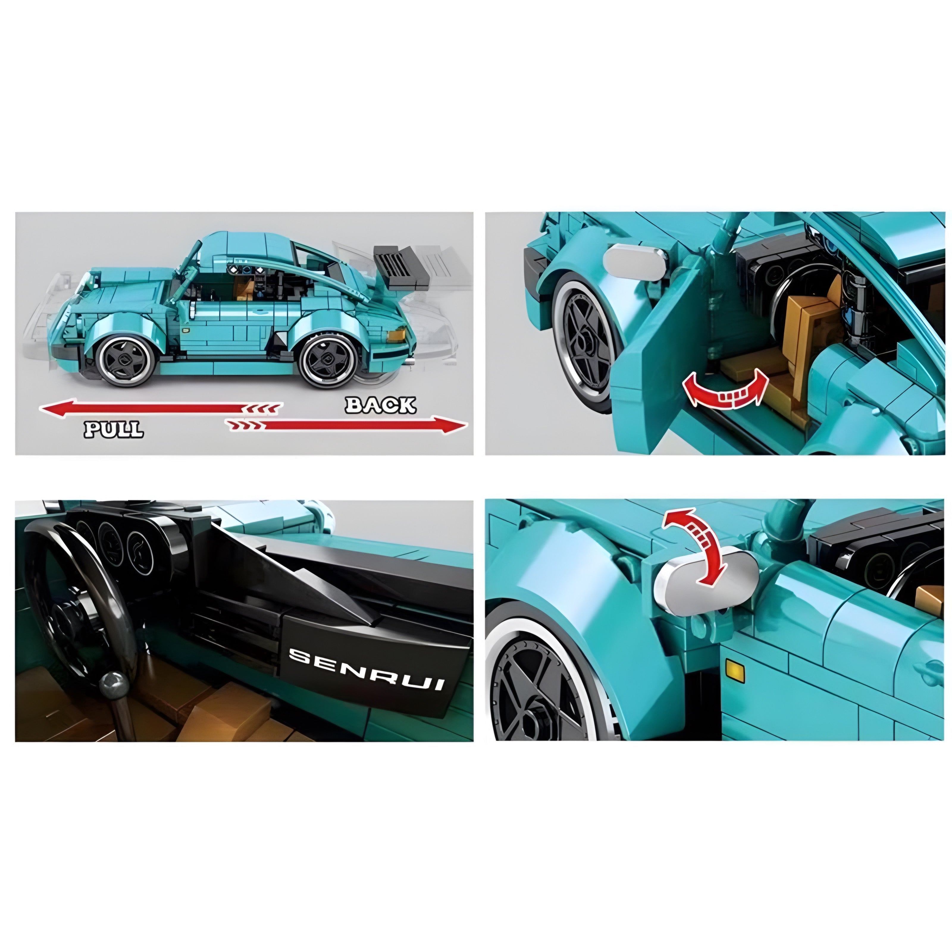 Classic German Coupe Model | 718 Pieces