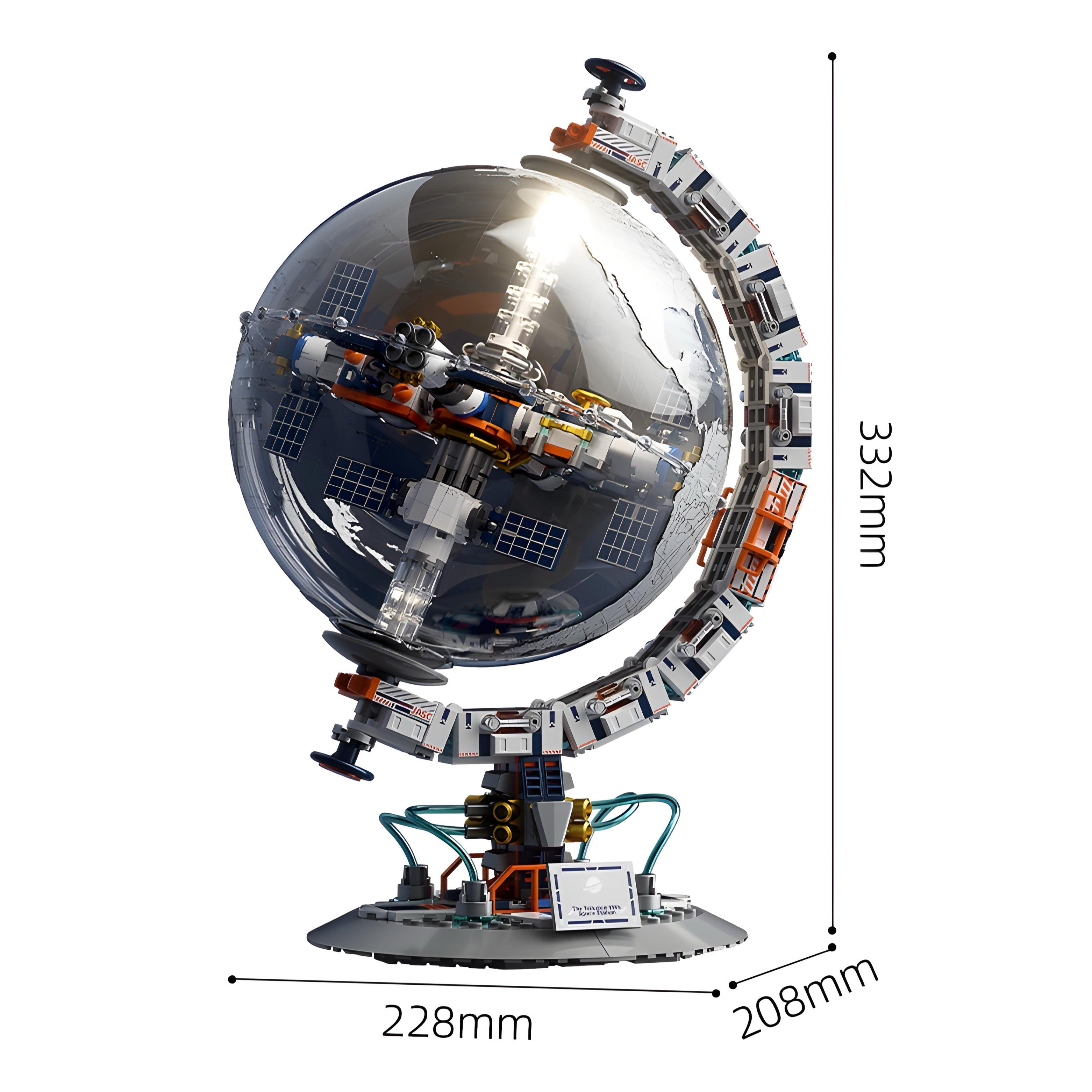 658-Piece Earth Globe Puzzle