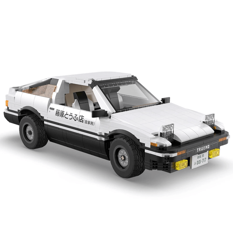 Remote-Controlled Initial D AE86 - 1233 Pieces