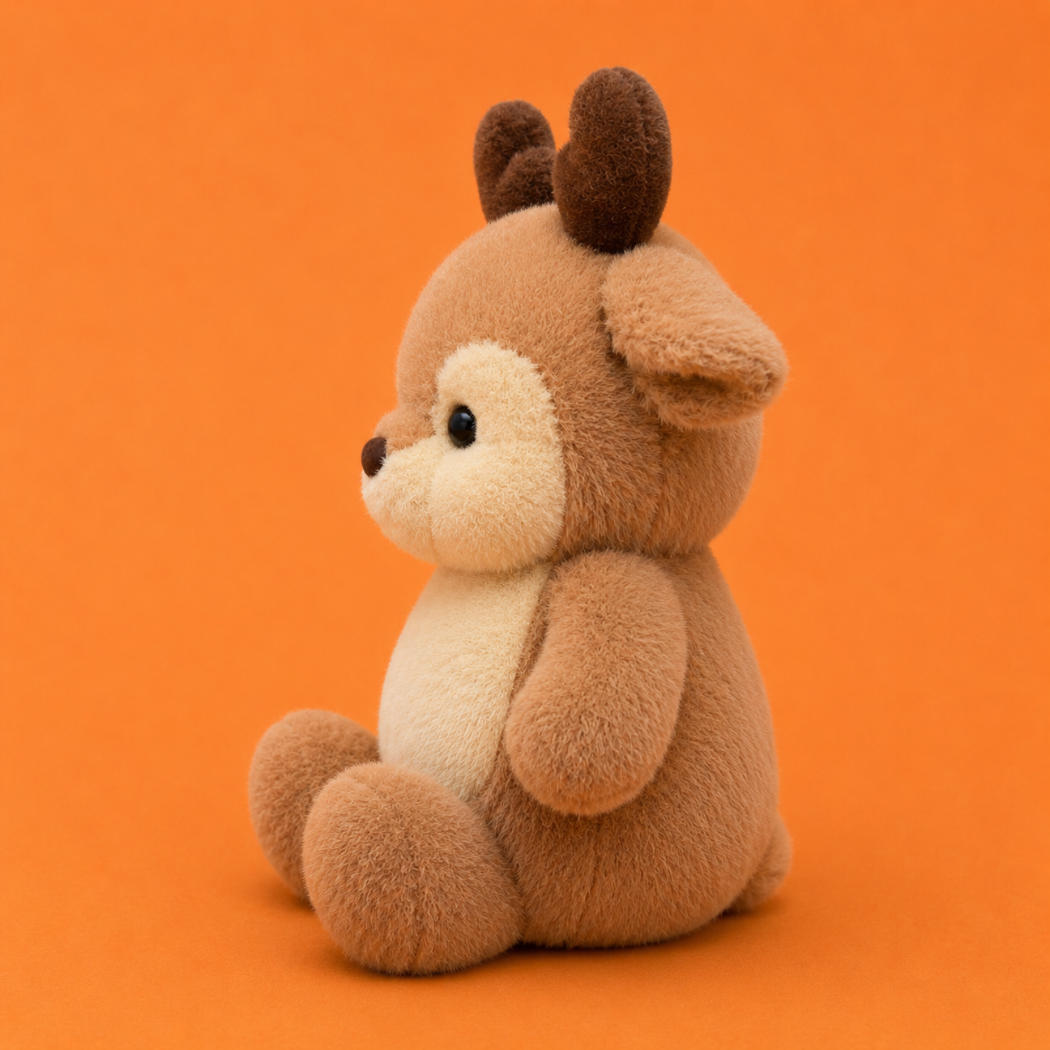 Mojibricks 45CM Buckley the Gentle Moose Plush Toy – Giant Ultra-Soft Cloud-Touch Stuffed Animal – Large Cuddle Companion for Ages 4+