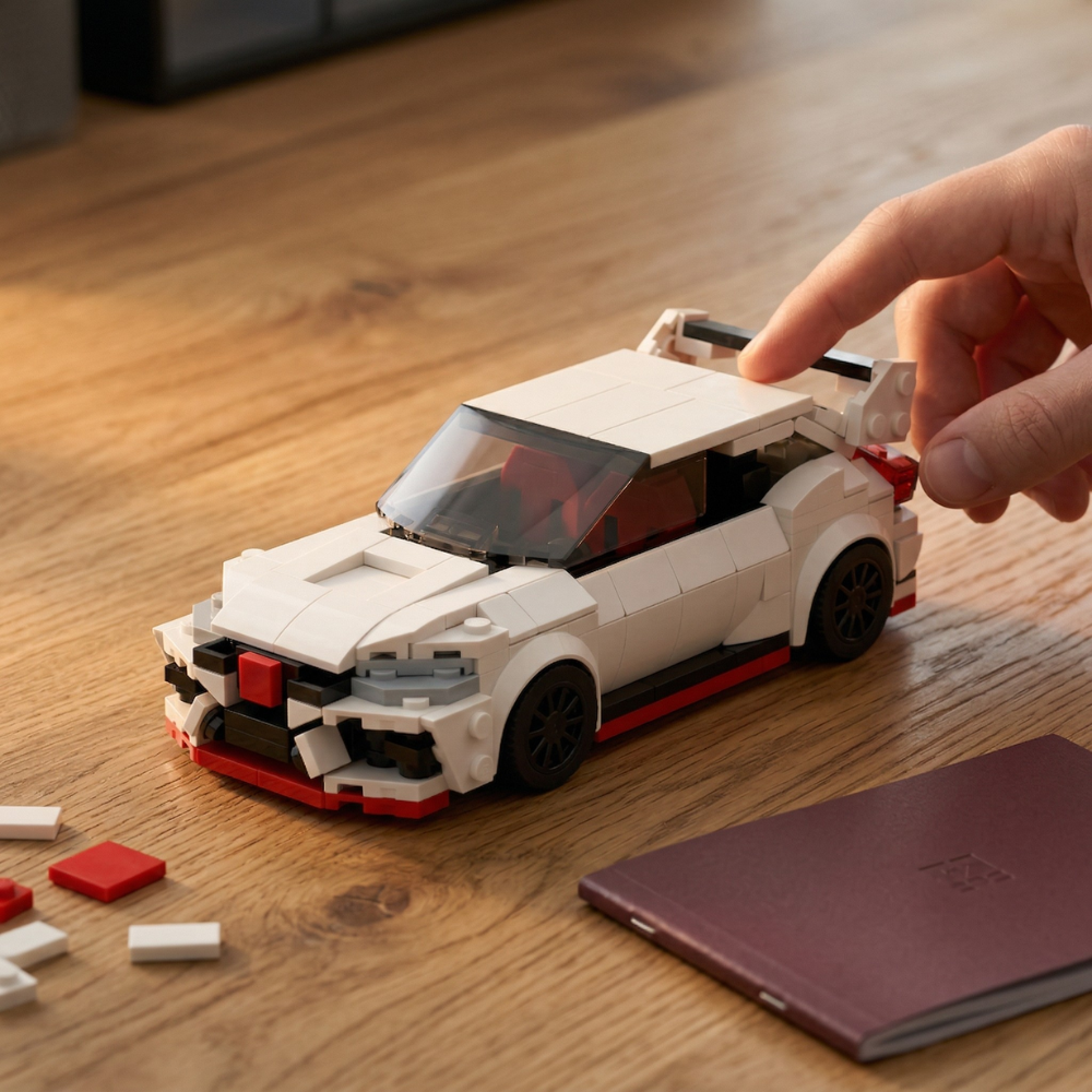 Honda Civic Type R - Building Blocks Model Car Kit