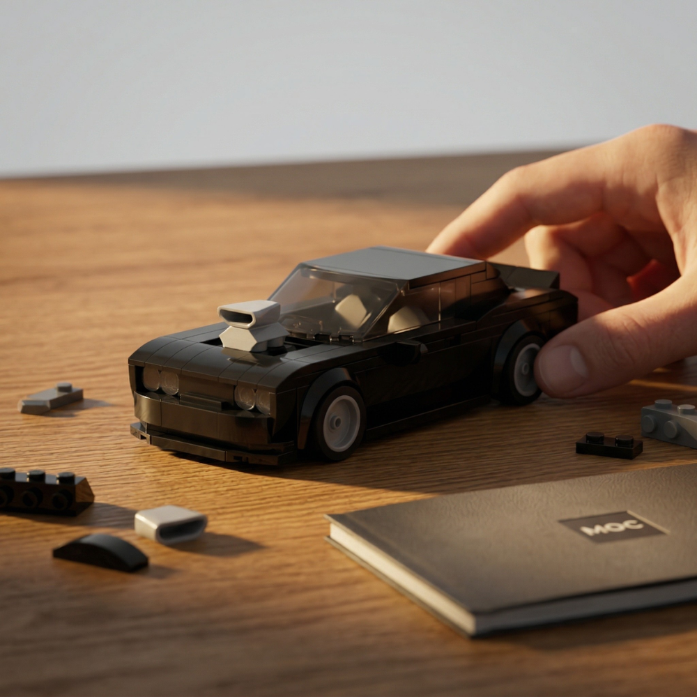 Dodge Challenger - MOC Building Kit