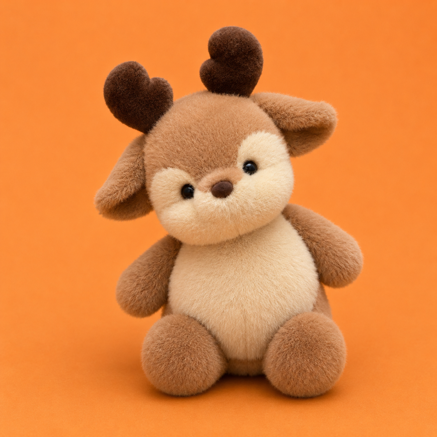 Mojibricks 45CM Buckley the Gentle Moose Plush Toy – Giant Ultra-Soft Cloud-Touch Stuffed Animal – Large Cuddle Companion for Ages 4+