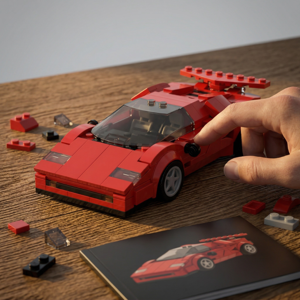 Lamborghini Countach - MOC Building Kit