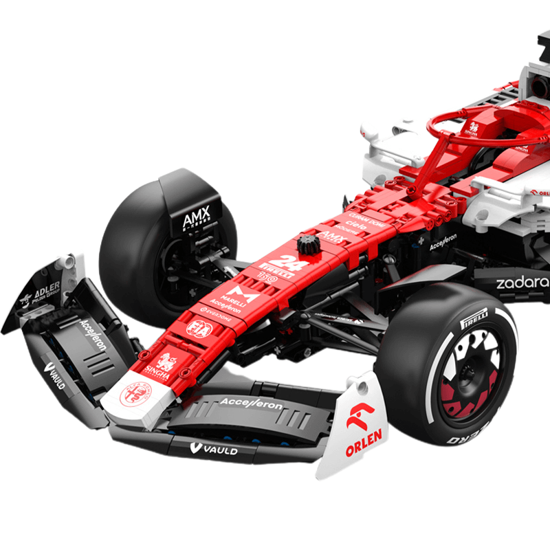 Official 2022 Alfa Romeo F1 Race Car Model - 2305 Pieces