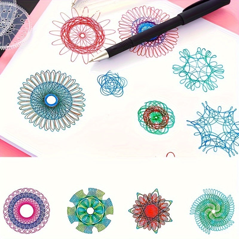 Unleash Wonder & Creativity with the Educational Kaleidoscope and Magic Ruler Set – 22-Piece Gift Set for Kids