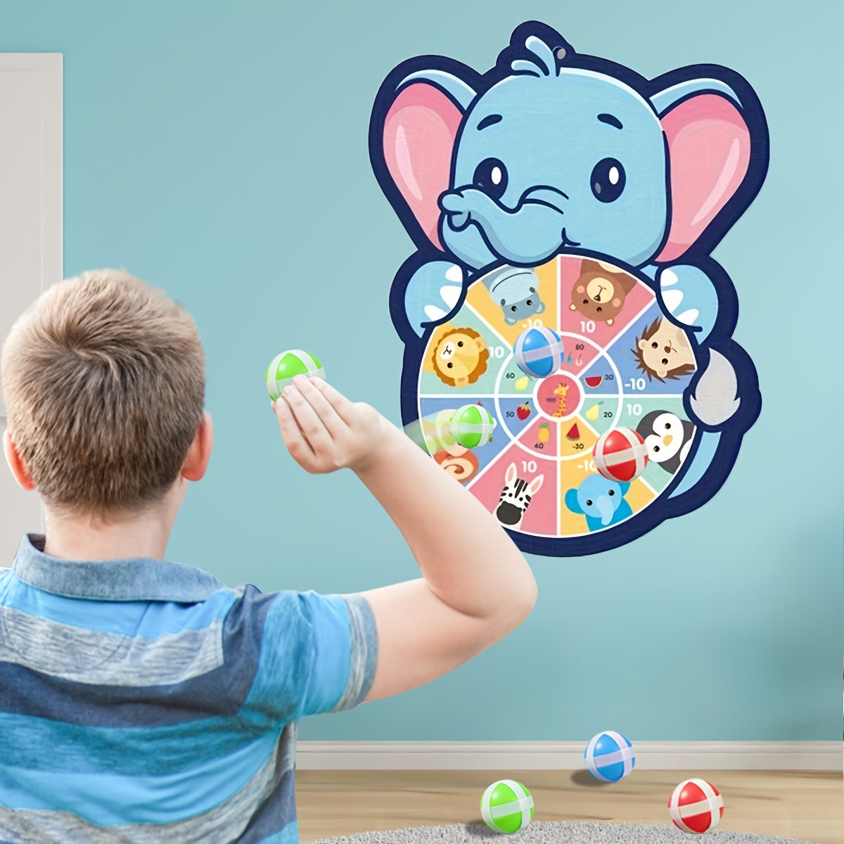 Sticky Ball Target Game – Safe, Fun & Educational Play for Kids