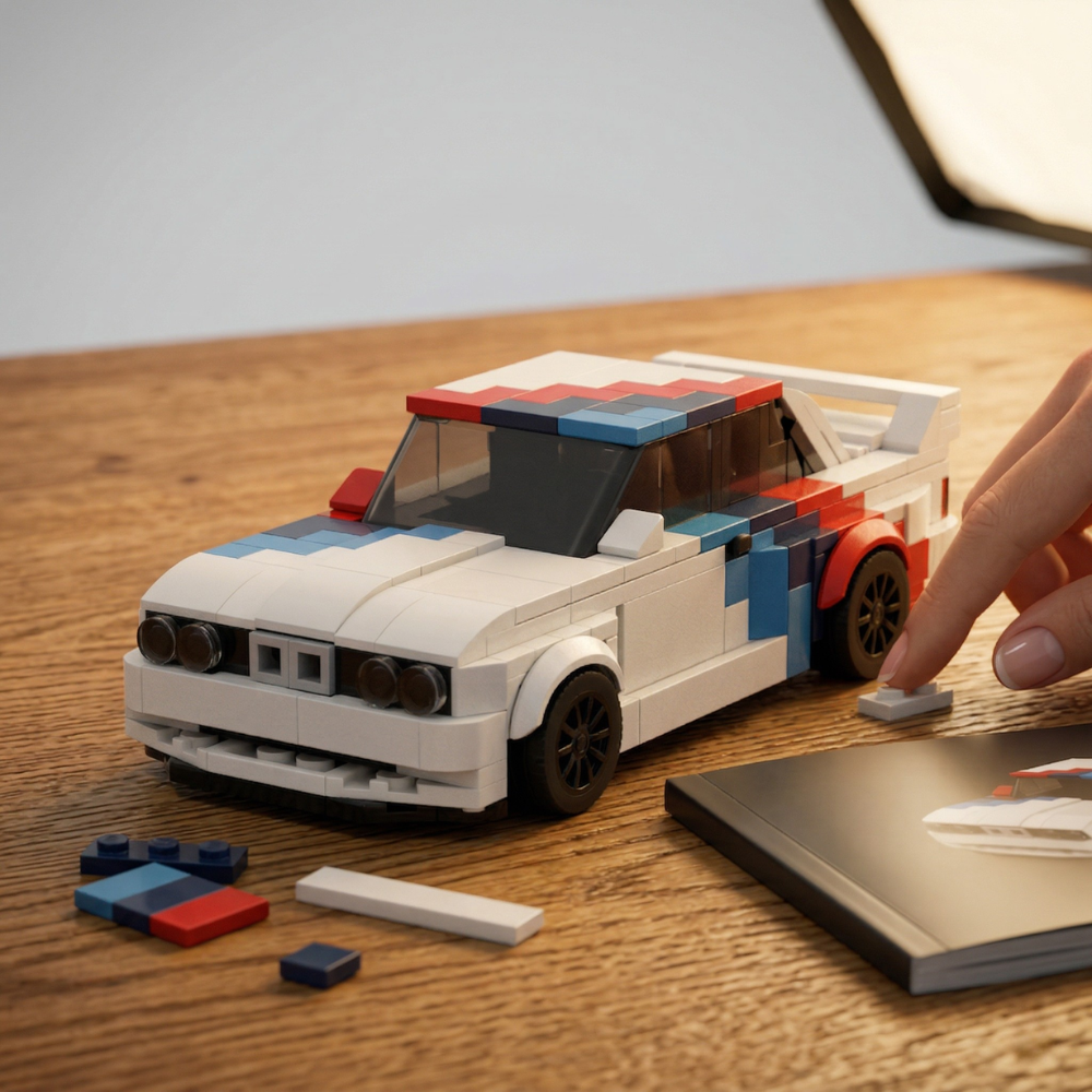 BMW M3 E30 - Building Blocks Model Car Kit