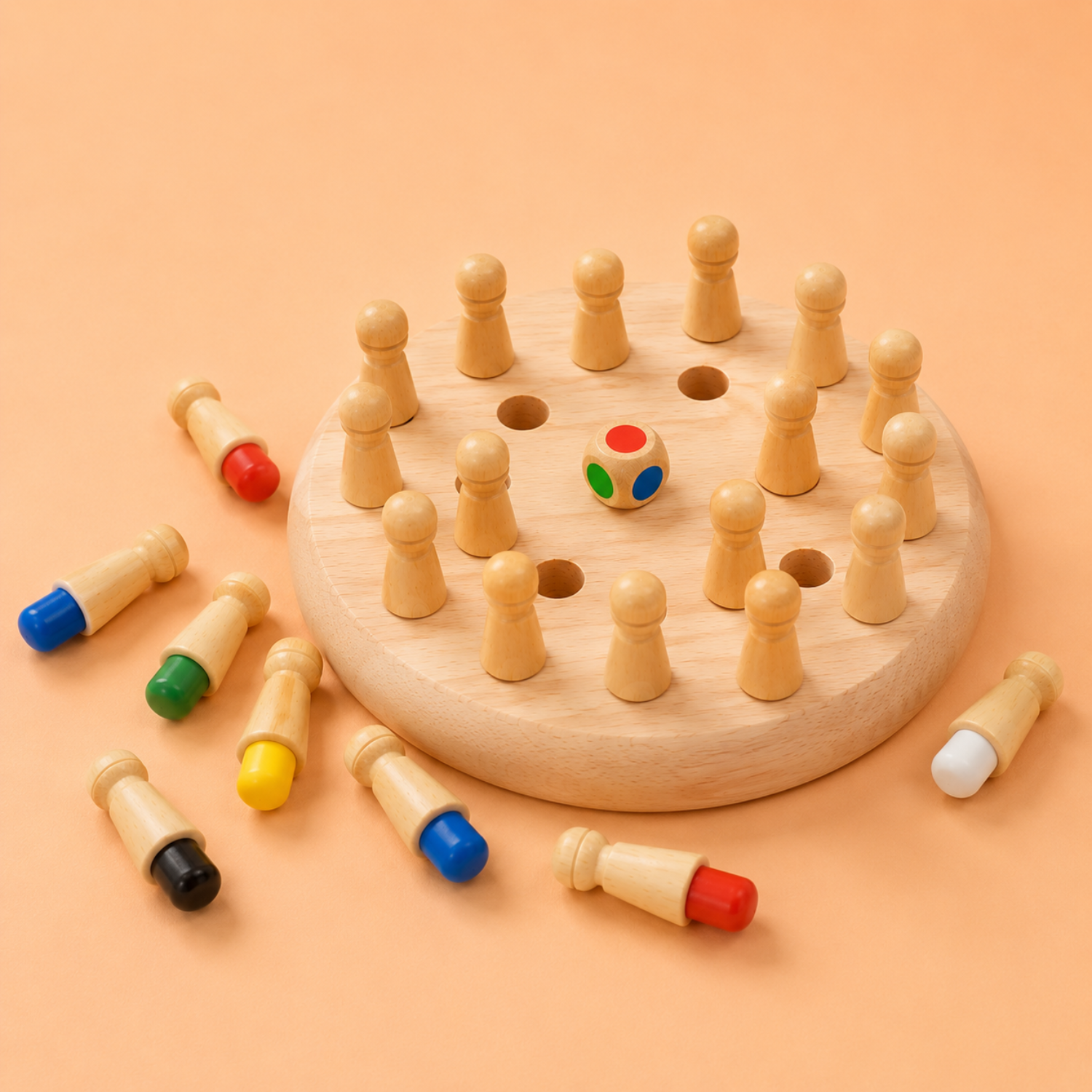 Wooden Memory Game