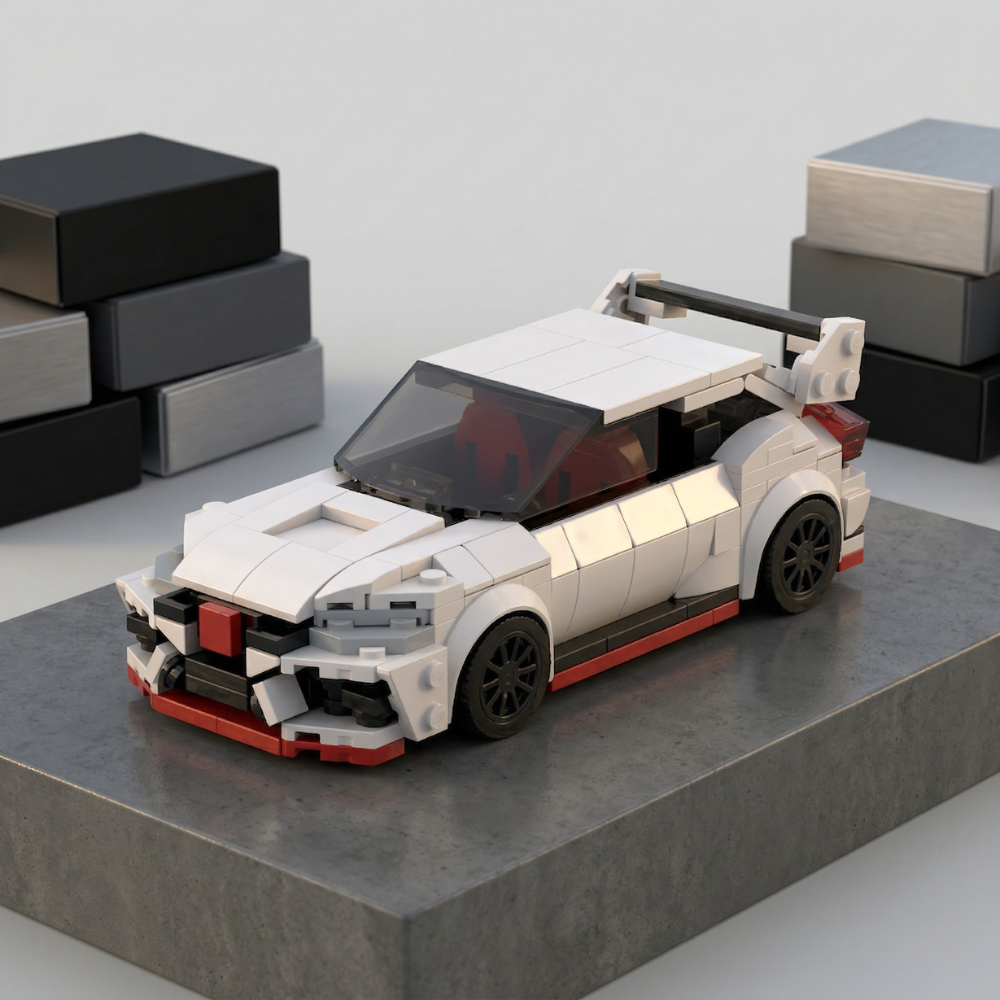 Honda Civic Type R Championship White - MOC Building Kit