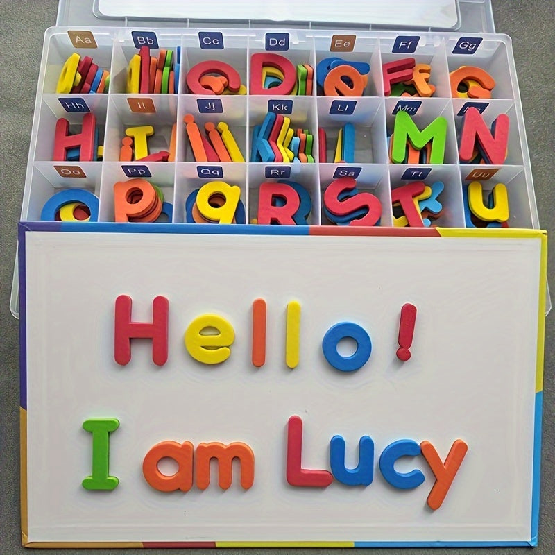 Make Learning Stick with Colorful Alphabet & Number Magnets – Educational Fridge Toys for Fun Letter & Number Play