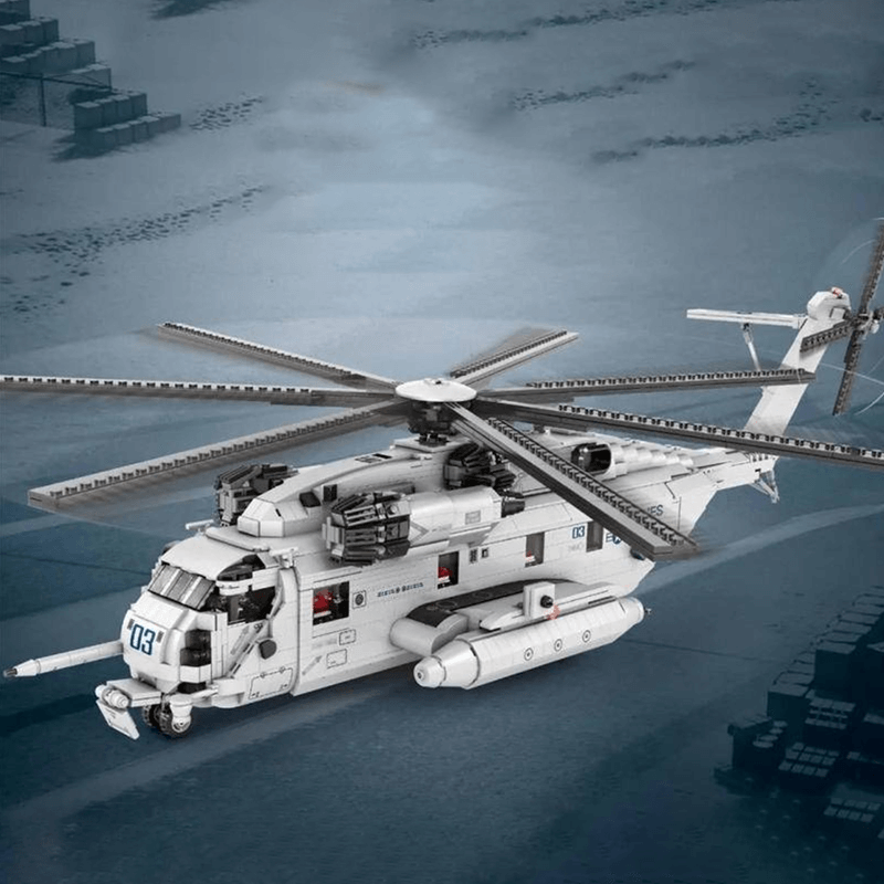 CH-53 Transport Helicopter - 2191 Piece Building Set