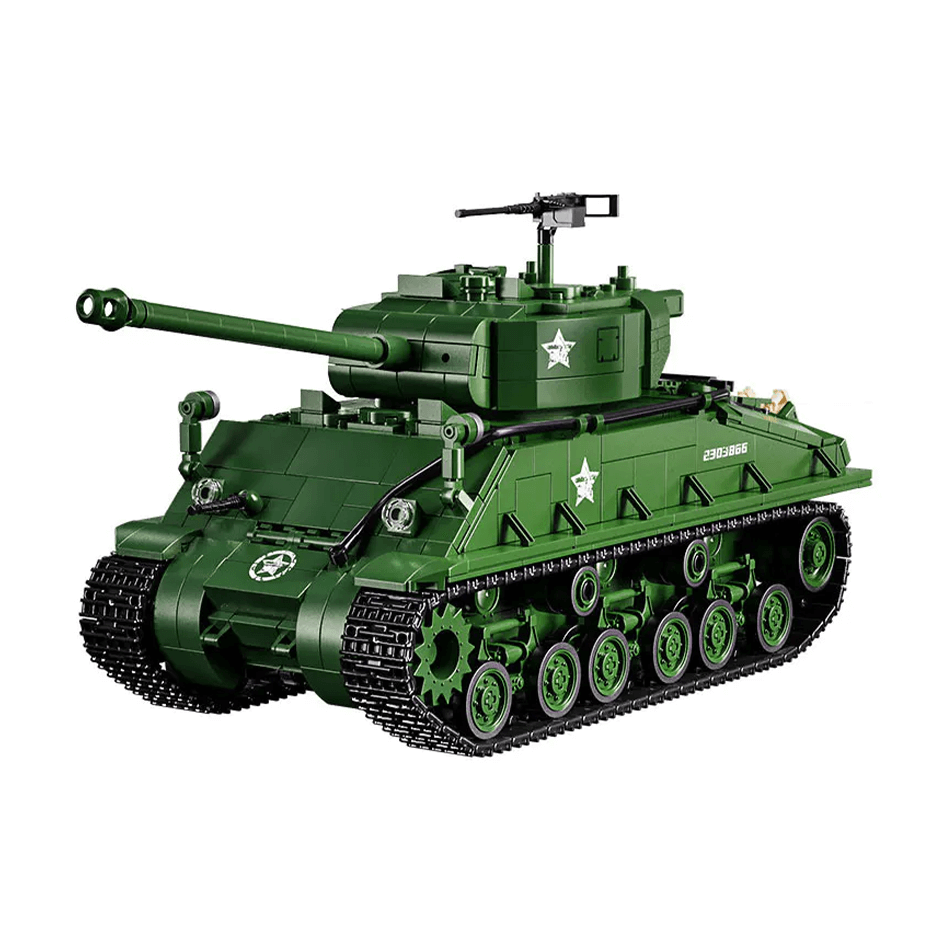 M4 Sherman Tank Model Kit - 1681 Pieces