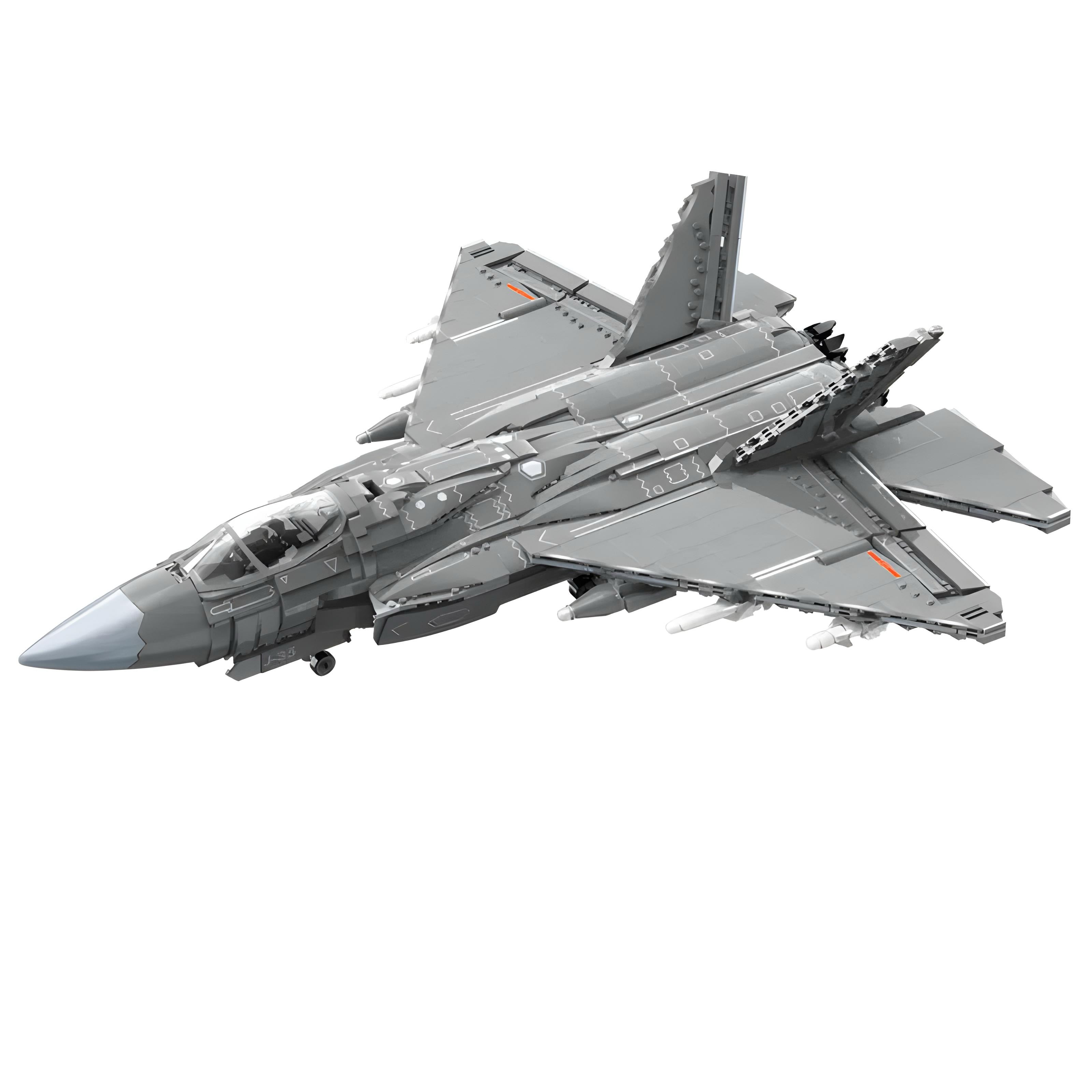 J-35 Stealth Fighter Model Kit | 2635 Pieces