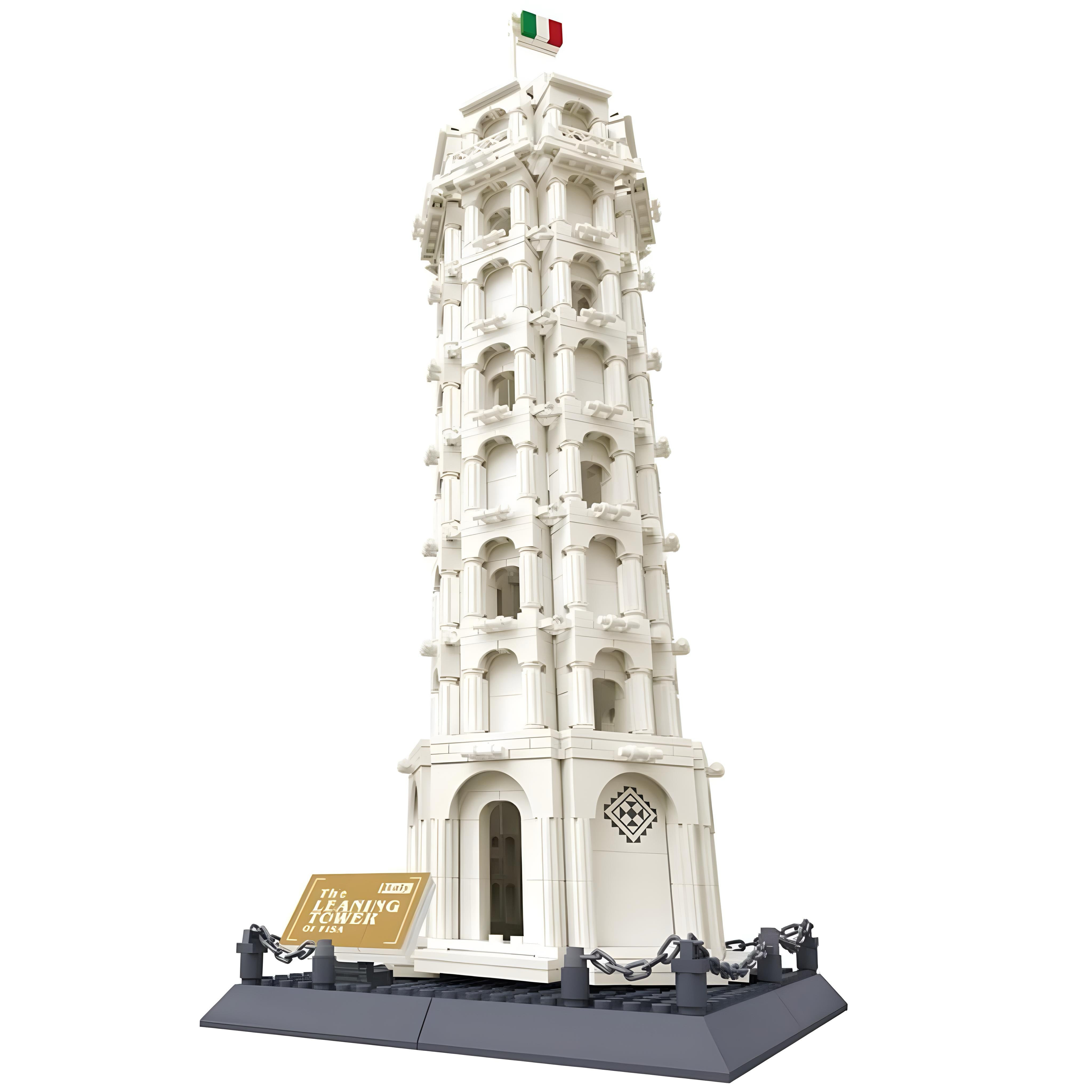 Leaning Tower of Pisa | 1390pcs