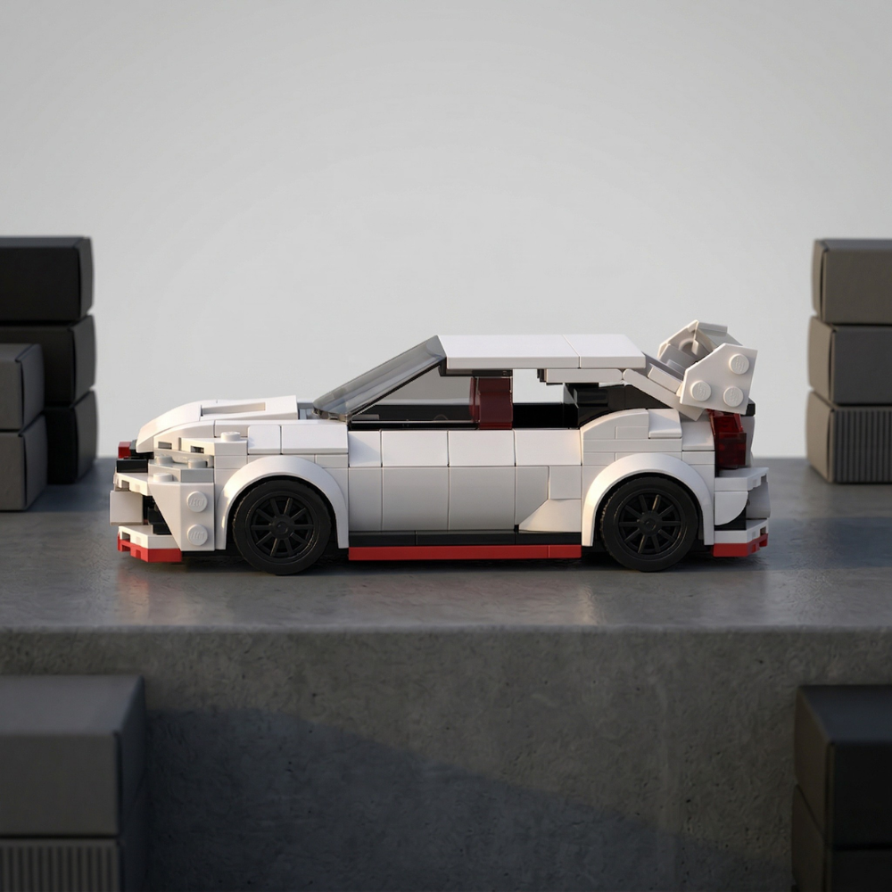 Honda Civic Type R Championship White - MOC Building Kit