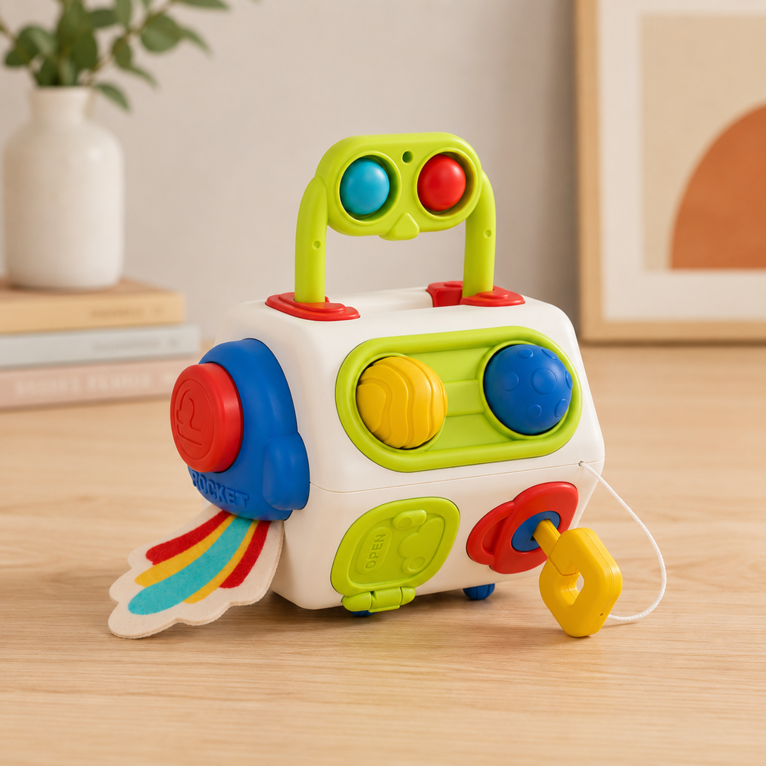 9-in-1 Busy Cube for Toddlers – Toy for Early Learning