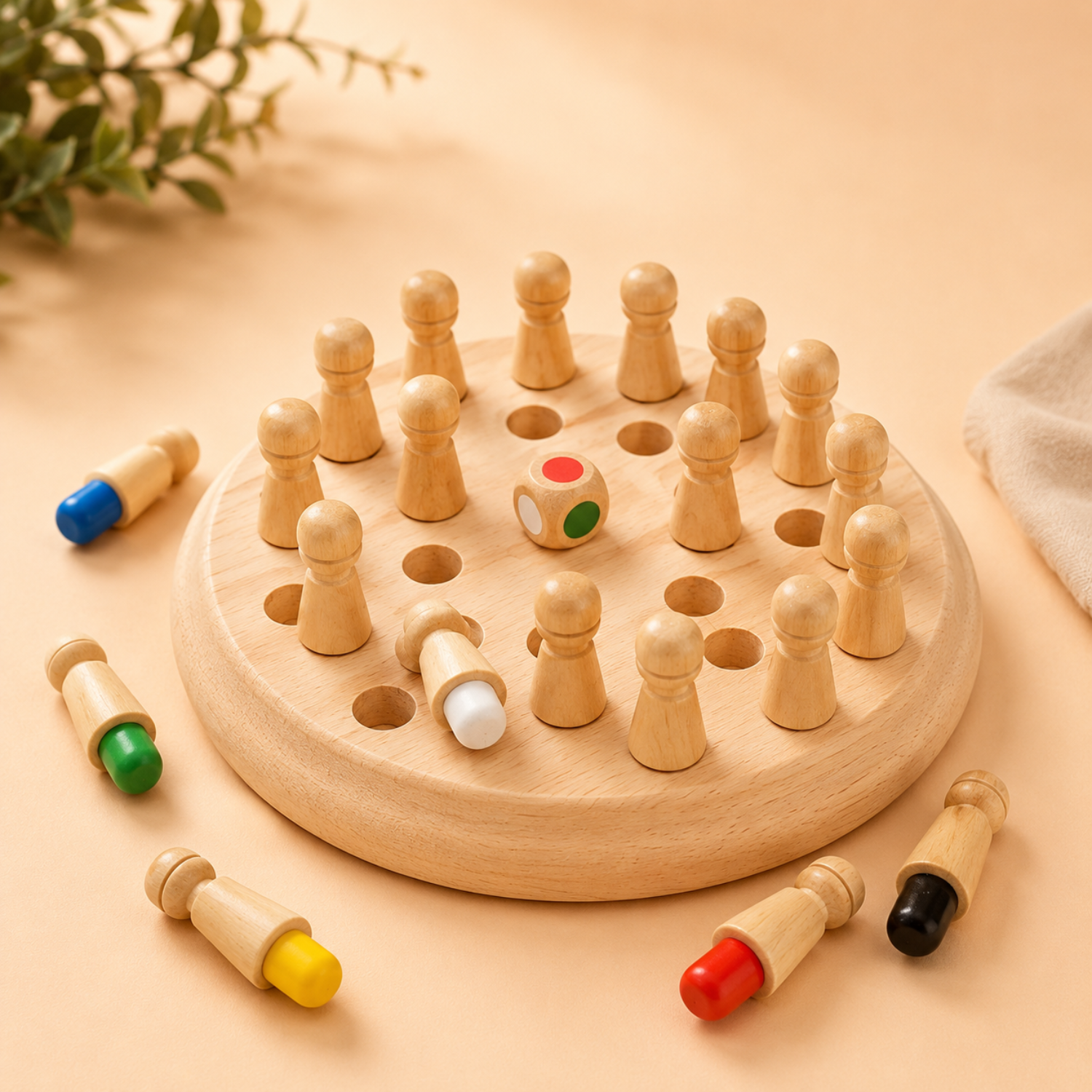 Wooden Memory Game