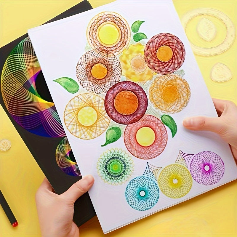 Unleash Wonder & Creativity with the Educational Kaleidoscope and Magic Ruler Set – 22-Piece Gift Set for Kids